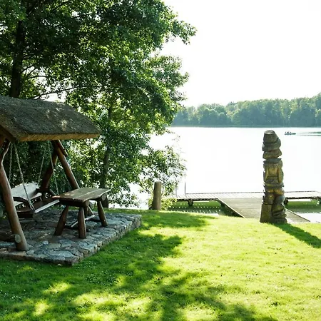 Nyaraló Dom Nad Jeziorem Z Sauna I Jacuzzi